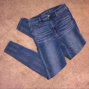 american eagle high rise jeans